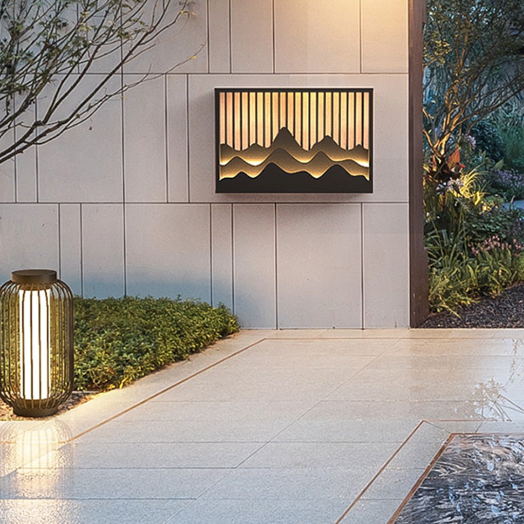Creative Outdoor Waterproof LED Balcony Garden Light Landscape Wall Sconces - Lamp Outdoor