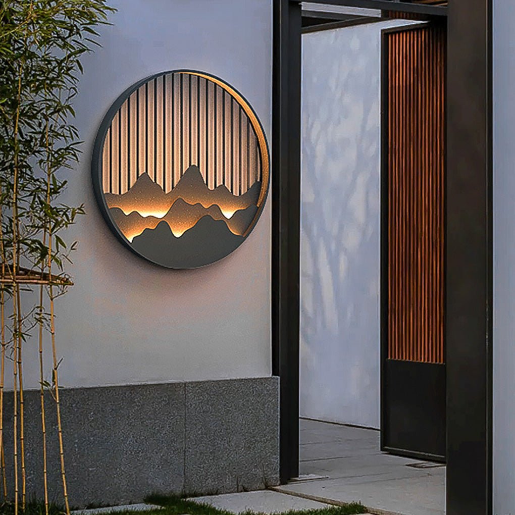 Creative Outdoor Waterproof LED Balcony Garden Light Landscape Wall Sconces - Lamp Outdoor