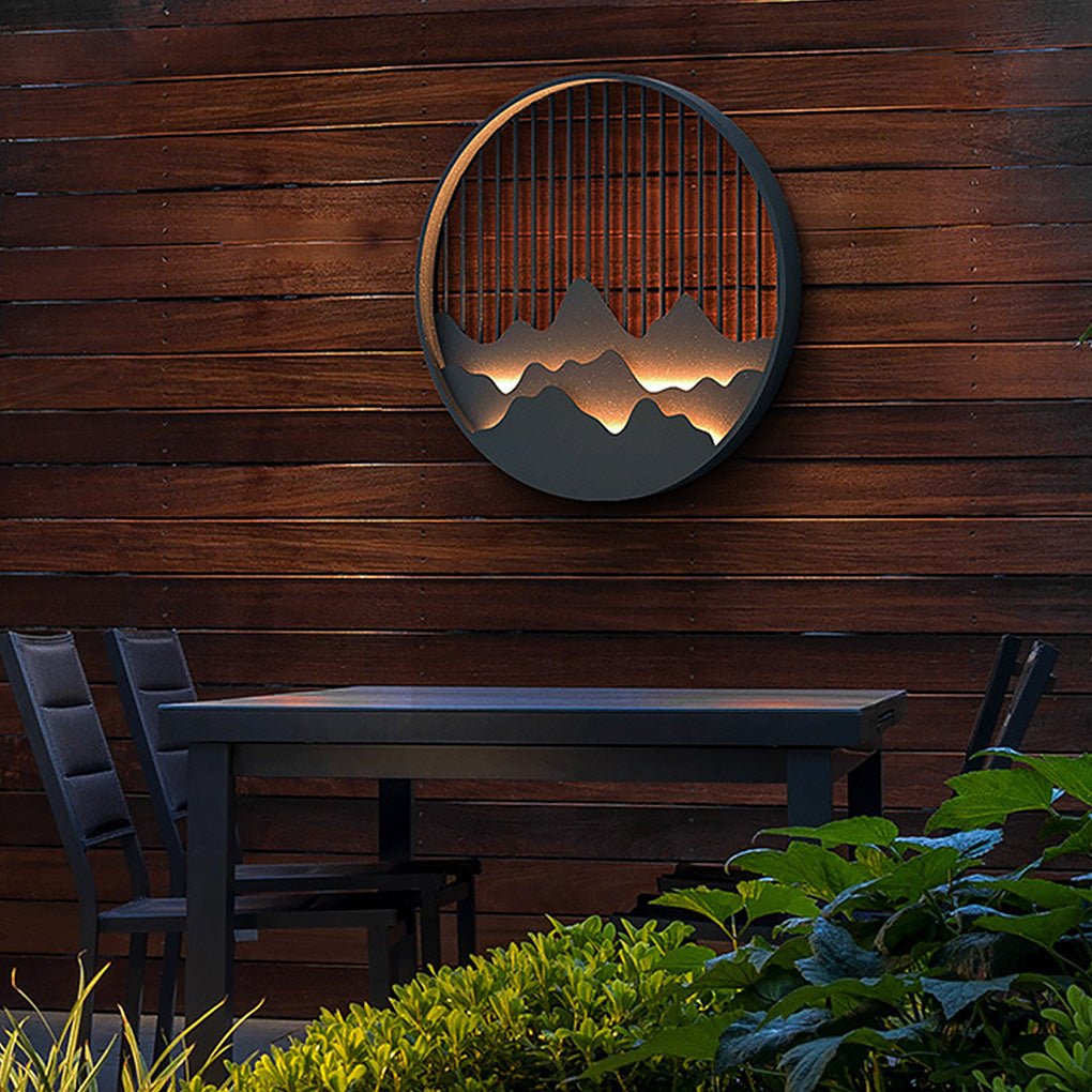 Creative Outdoor Waterproof LED Balcony Garden Light Landscape Wall Sconces - Lamp Outdoor