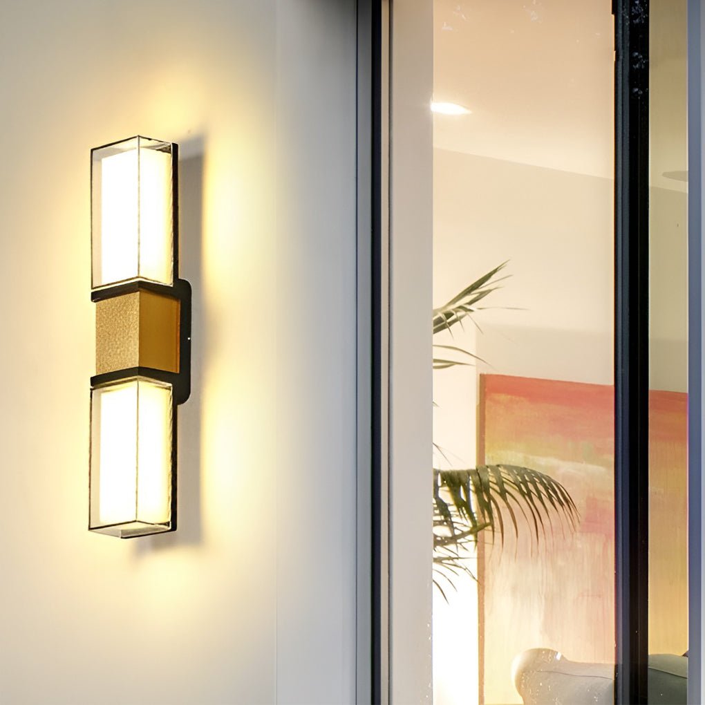 Creative Up and Down Lights Waterproof LED Wall Sconces Outdoor Wall Lights - Lamp Outdoor