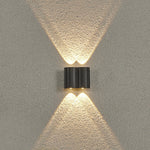 Creative Wave Arc Design Up and Down Lights LED Outdoor Wall Lights Wall Sconces Waterproof - Lamp Outdoor