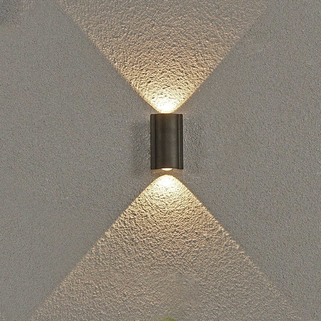 Creative Wave Arc Design Up and Down Lights LED Outdoor Wall Lights Wall Sconces Waterproof - Lamp Outdoor
