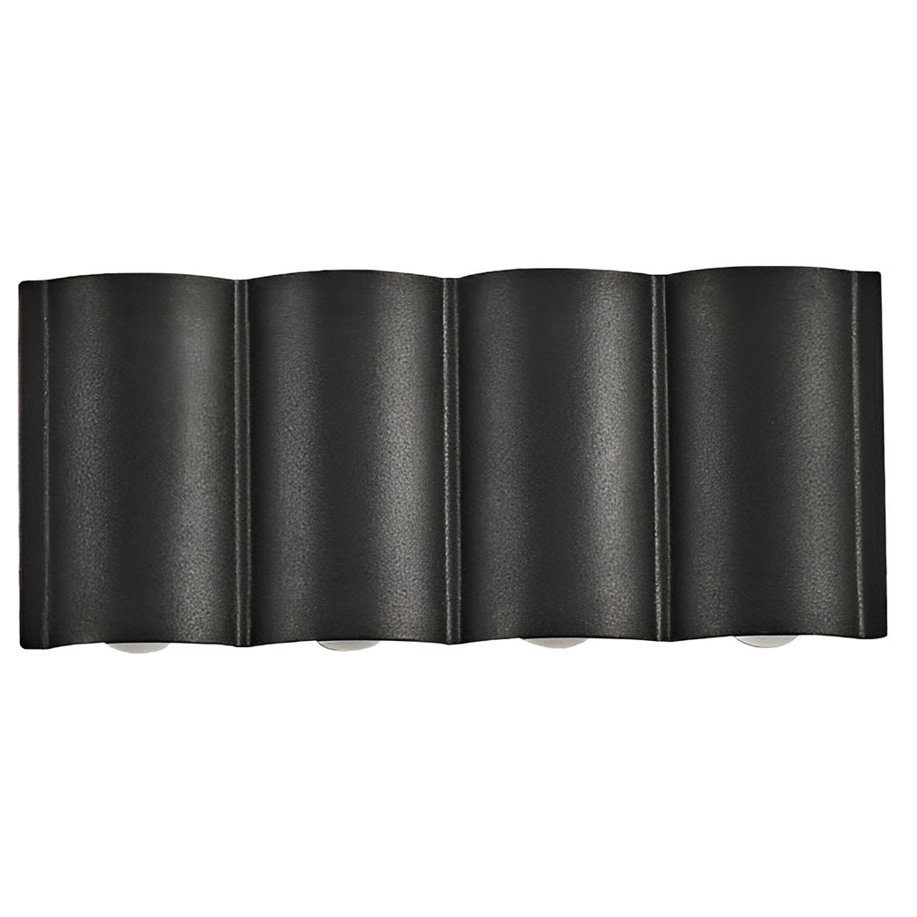 Creative Wave Arc Design Up and Down Lights LED Outdoor Wall Lights Wall Sconces Waterproof - Lamp Outdoor