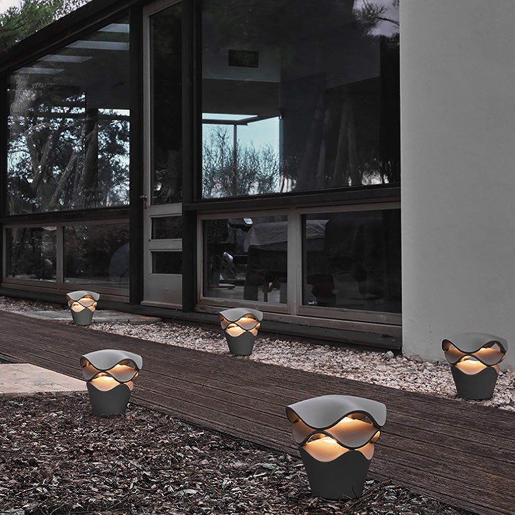 Multi-Functional Layered Design Outdoor Lights Waterproof LED Landscape Lighting - Lamp Outdoor