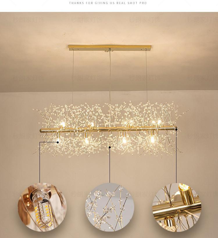 Crystal Dandelion Chandelier - Lamp Outdoor