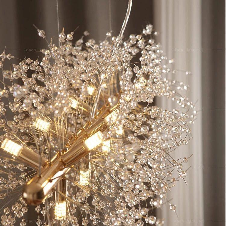 Crystal Dandelion Chandelier - Lamp Outdoor