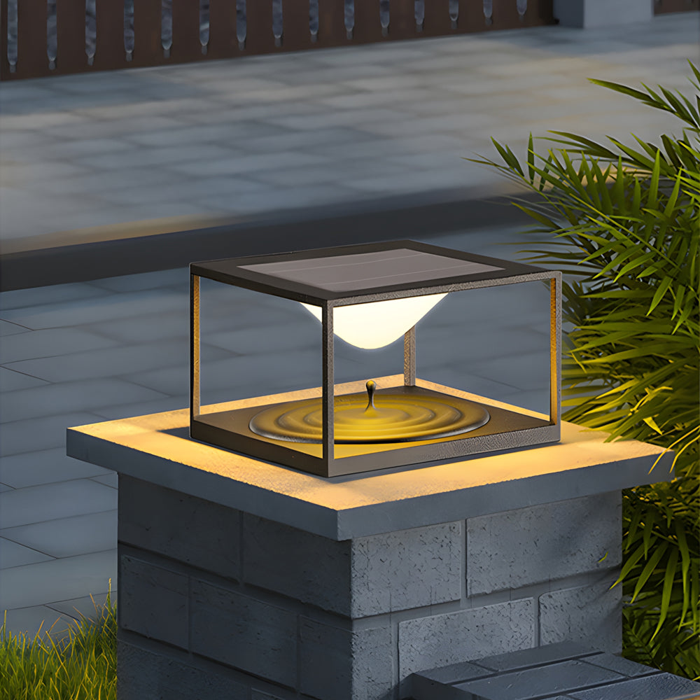 Square Pillar For Post Light Outdoor Waterproof Stainless Steel - Lamp Outdoor