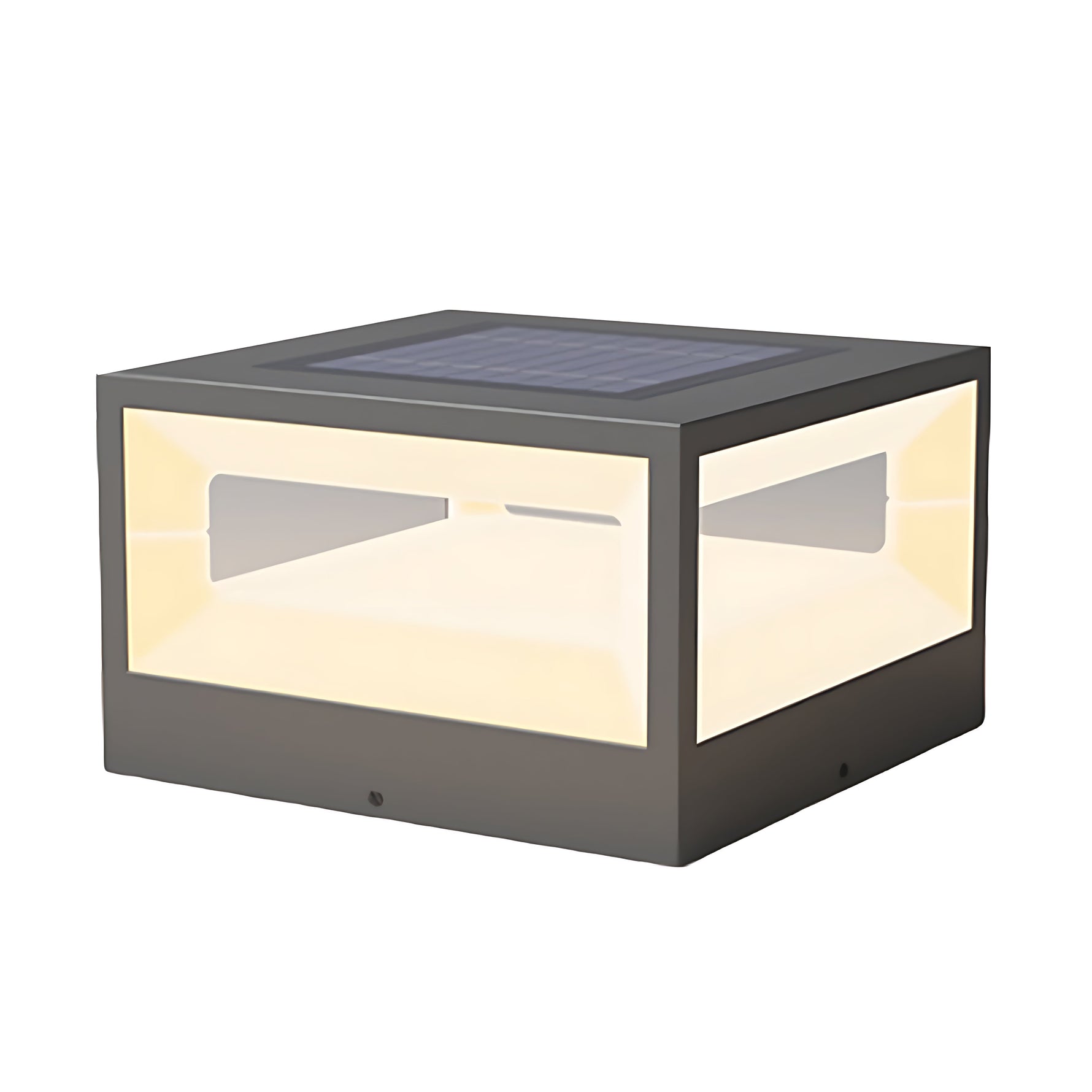Hollow Square Pillar Light Waterproof - Lamp Outdoor