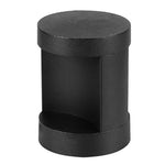 Modern Outdoor Cylinder Lawn Lamp - LED Solar & Hardwired Options - Lamp Outdoor