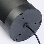 Modern Outdoor Cylinder Lawn Lamp - LED Solar & Hardwired Options - Lamp Outdoor