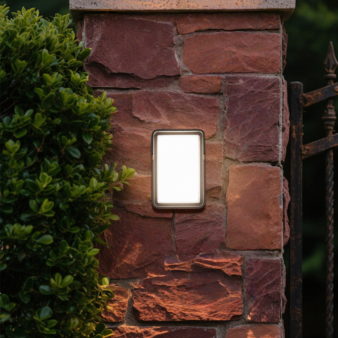 Square Outdoor Wall Light Minimalist LED Waterproof Ambient - Lamp Outdoor