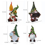 Resin Solar Gnomes Garden Lights - Lamp Outdoor