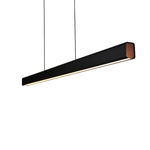 Orva Minimalist Classic Black & White Linear Pendant Light - Lamp Outdoor