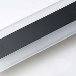 Arisha Radiation Linear Metal Acrylic Outdoor Wall Lamp Garden Corridor - Lamp Outdoor