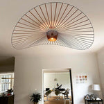 Zenro Modern Flower Fabric Pendant Light 4 Color, Black/White/Gold/Brown - Lamp Outdoor