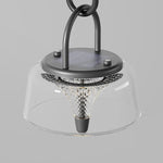 LED Clear Pendant Lights Solar-Powered - Lamp Outdoor