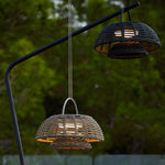 Decorative Ropes Rattan Waterproof LED Modern Solar Outdoor Chandelier - Lamp Outdoor