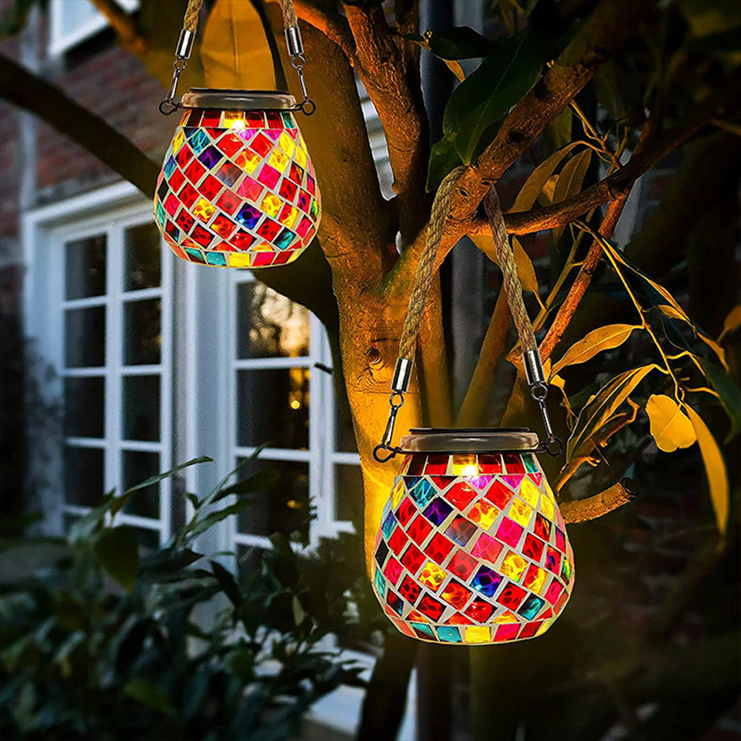 Solar colored landscape lights Waterproof Decorative - Lamp Outdoor