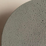 Outdoor Round Gray Concrete LED Wall Flush Lights Accent Landscape Lighting - Lamp Outdoor