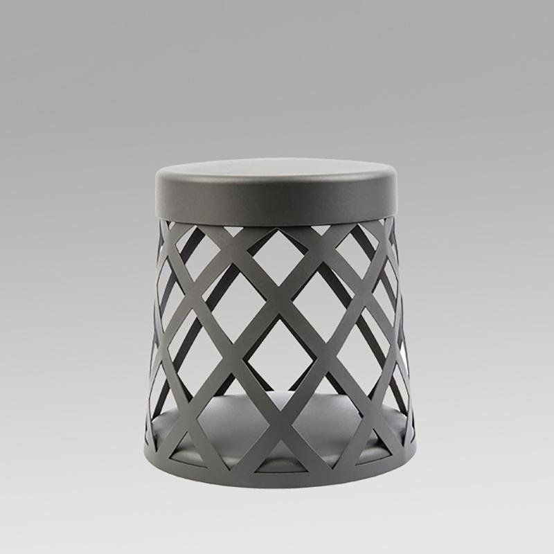 Stool Waterproof LED Aluminum Black Modern Outdoor Light Lanterns Lawn Lamp - Lamp Outdoor