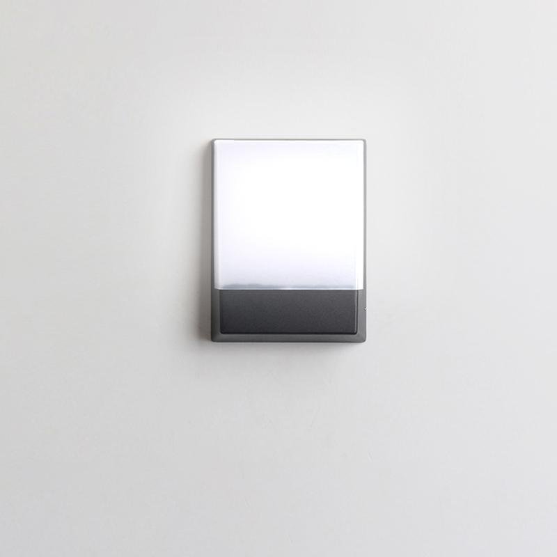 Ali Square Modern Black Metal Outdoor Wall Lights Porch Lights - Lamp Outdoor