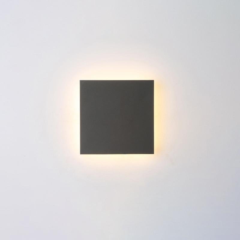 Modern Waterproof LED Outdoor Wall Lights in Flat and Square Designs - Lamp Outdoor
