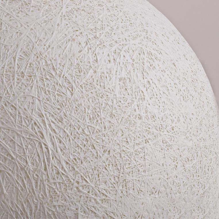 Resin Round Ball Moon LED Waterproof White Modern Outdoor Light Fence Lights - Lamp Outdoor
