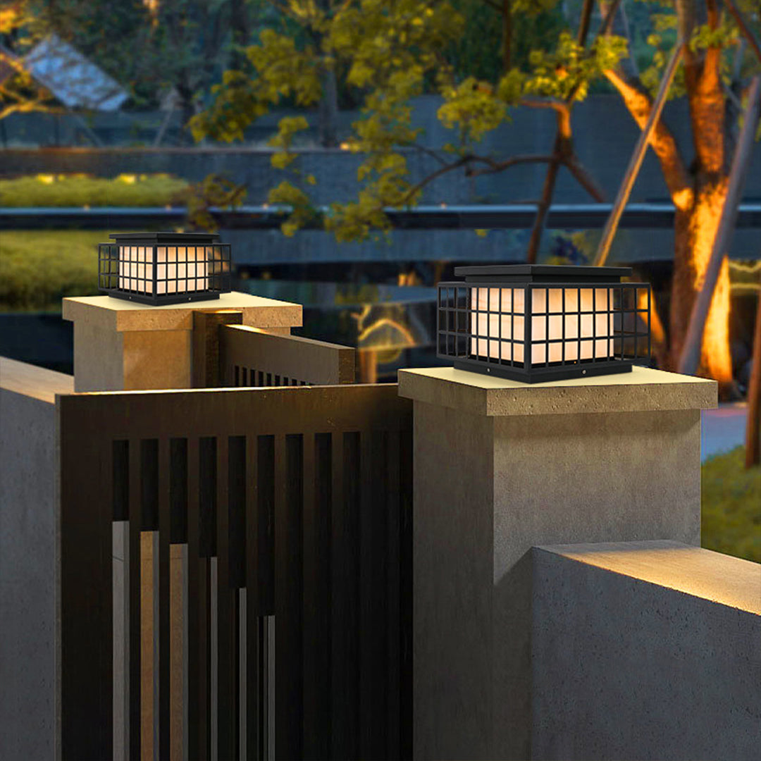 Stainless Steel Modern Pillar Lights - Lamp Outdoor