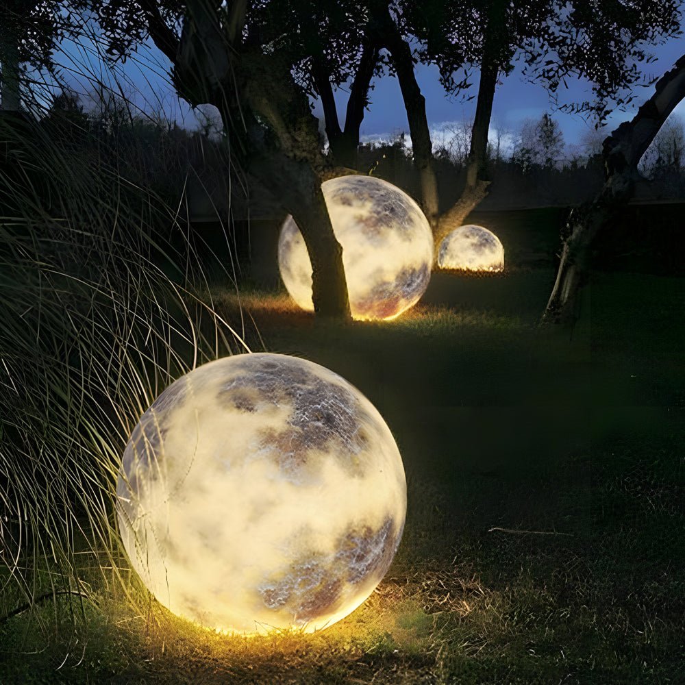 Dreamy Moon Lawn Light Waterproof Glass Luminous Outdoor Lamp - Lamp Outdoor