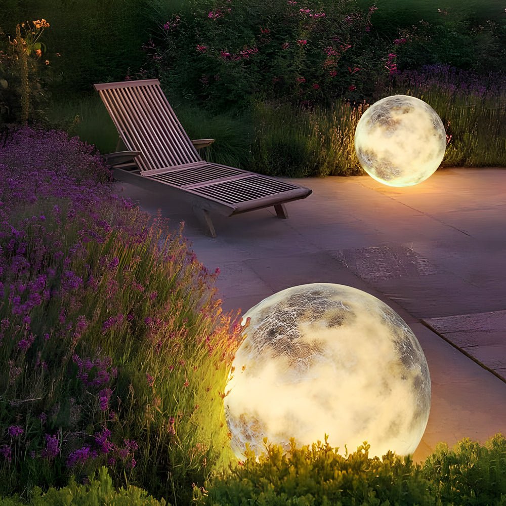 Dreamy Moon Lawn Light Waterproof Glass Luminous Outdoor Lamp - Lamp Outdoor