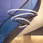 Zin Modern Ring Pendant Light, 2/3/4 Rings - Lamp Outdoor