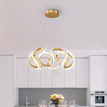 Clyra Modern Irregular Flower Pendant Light, 3 Colors - Lamp Outdoor