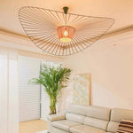 Zenro Modern Flower Fabric Pendant Light 4 Color, Black/White/Gold/Brown - Lamp Outdoor