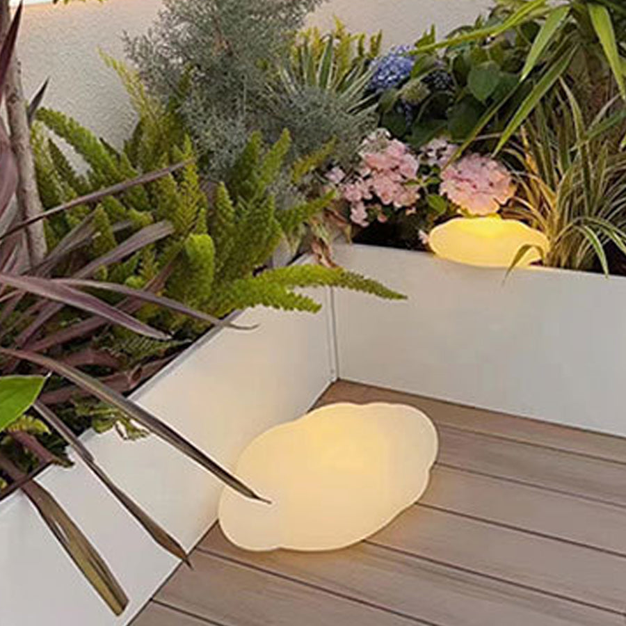LED Cloud Landscape Lighting Waterproof PE Lawn Decorative Stool - Lamp Outdoor