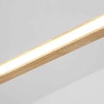 Veon Contemporary Oval Wooden Pendant Light - Lamp Outdoor