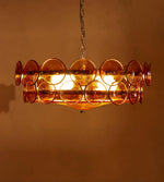 Aurora Chandelier Murano Glass Disc Vintage - Lamp Outdoor