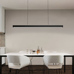 Orva Minimalist Classic Black & White Linear Pendant Light - Lamp Outdoor