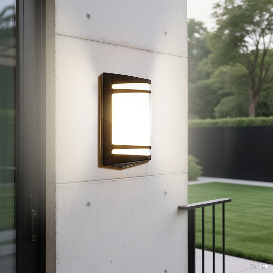 Ambient Outdoor Wall Sconce Light Waterproof Minimalist Nordic - Lamp Outdoor