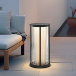 Cylinder Floor Lamp American Vintage Crystal - Lamp Outdoor