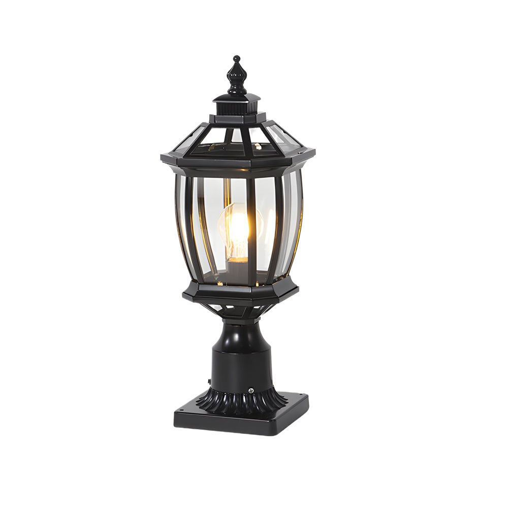 LED Waterproof Solar Column Pillar Lights for Garden - Lamp Outdoor