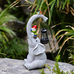 Resin Garden Solar Animal Lights - Lamp Outdoor