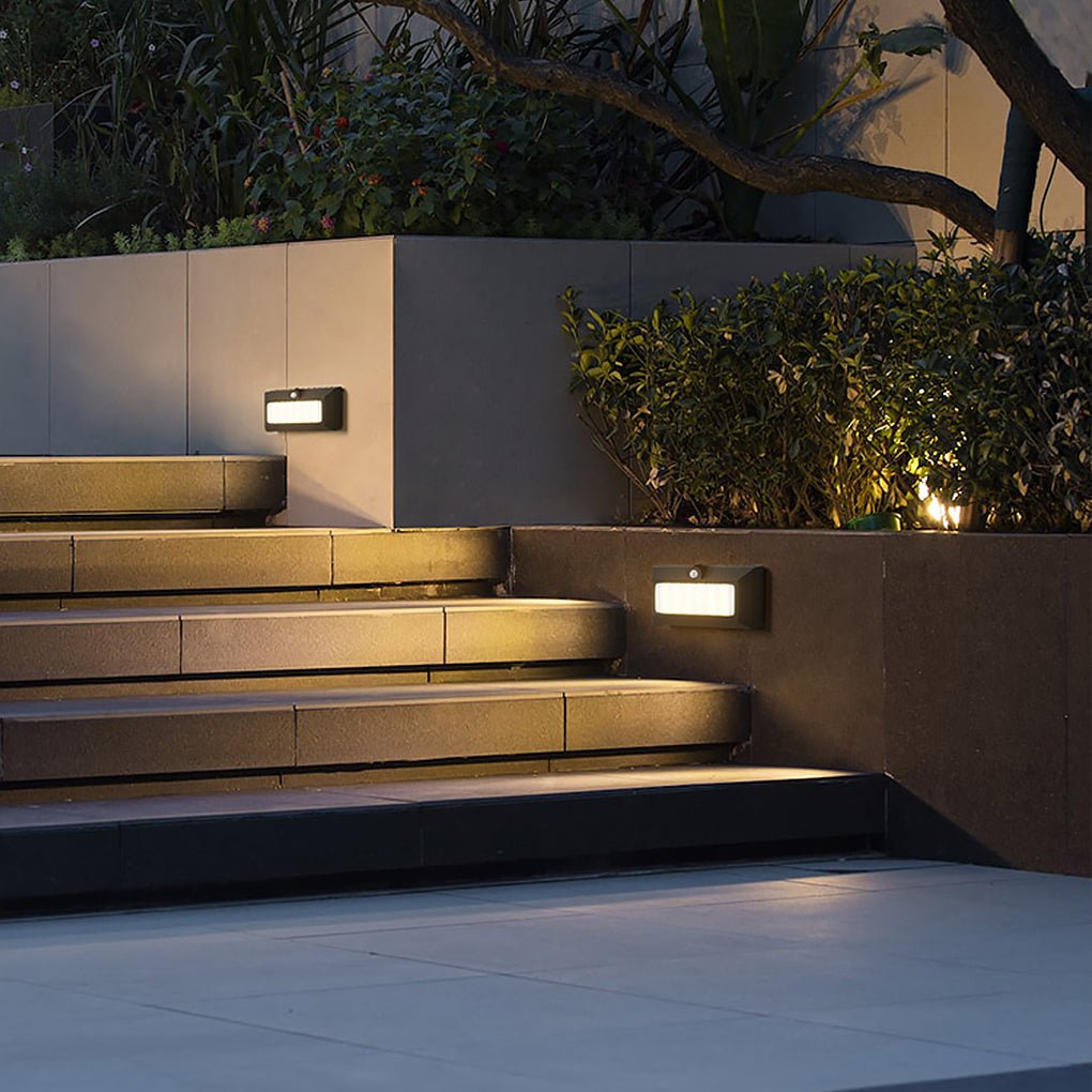 Embedded Motion Sensor Design LED Step Light for Courtyard Terrace Garden - Lamp Outdoor