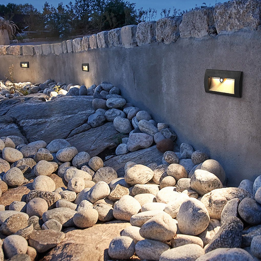 Embedded Motion Sensor Design LED Step Light for Courtyard Terrace Garden - Lamp Outdoor