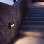 Embedded Motion Sensor Design LED Step Light for Courtyard Terrace Garden - Lamp Outdoor