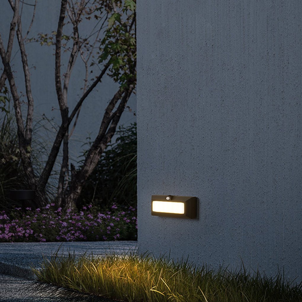 Embedded Motion Sensor Design LED Step Light for Courtyard Terrace Garden - Lamp Outdoor