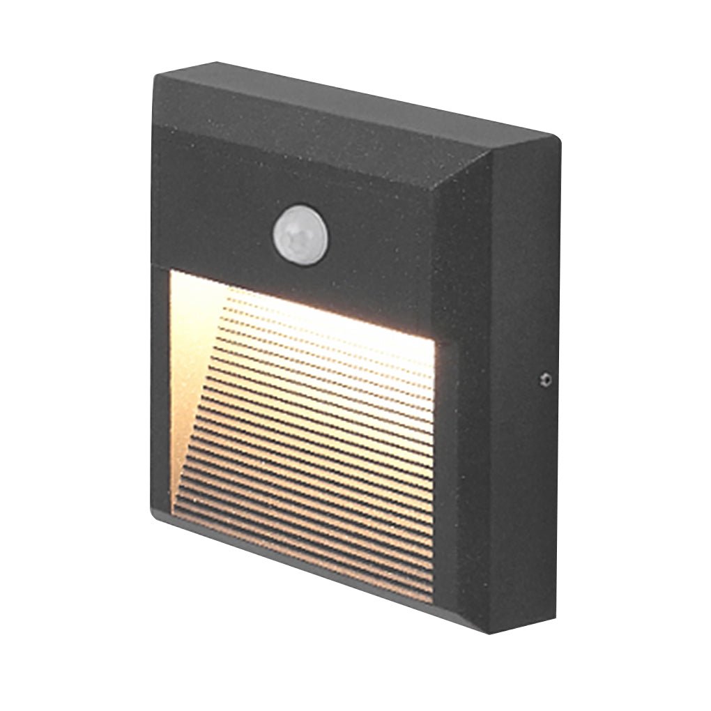 Embedded Motion Sensor Design LED Step Light for Courtyard Terrace Garden - Lamp Outdoor