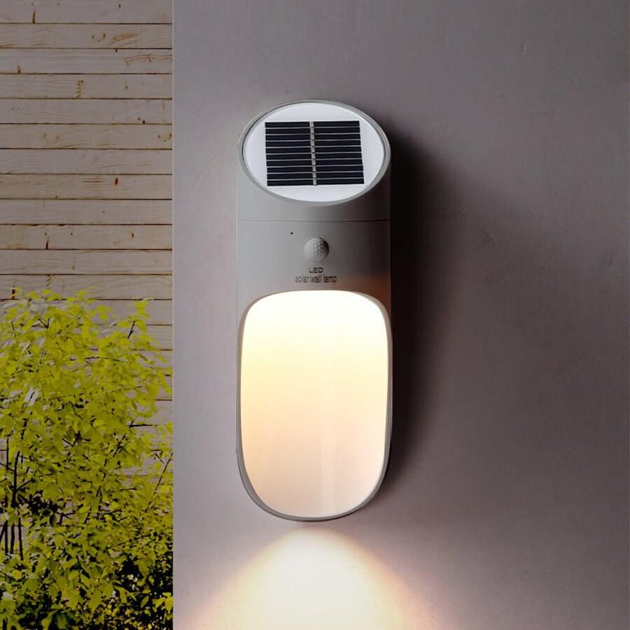 European Style Outdoor Solar LED Wall Lamp Eco-friendly Garden Lighting - Lamp Outdoor