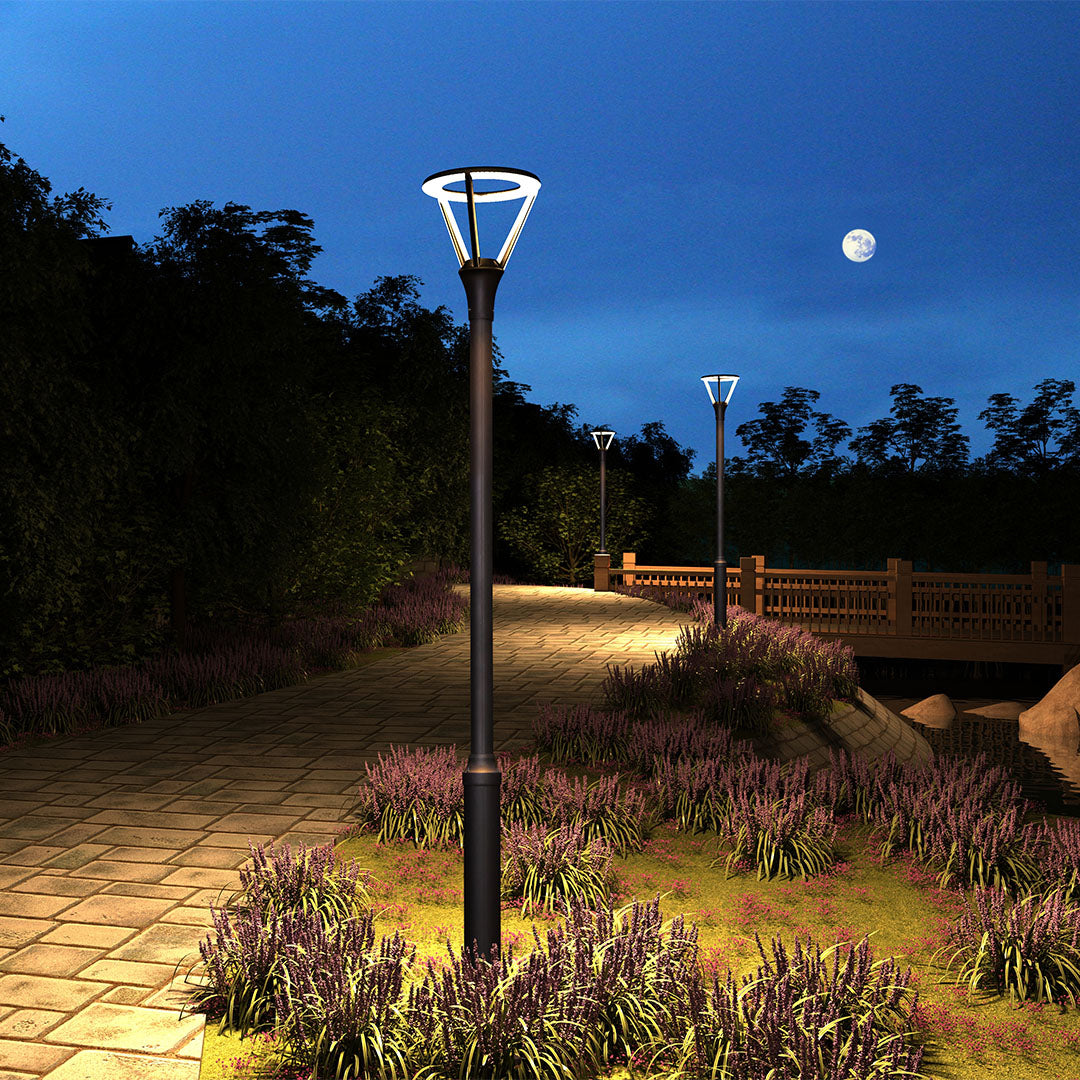 Minimalist LED Post For Outdoor Light Modern - Lamp Outdoor