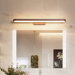 Luxa Modern Metal Wall Lamp Mirror Front, Curved, Black/Coffee - Lamp Outdoor