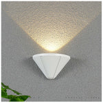 Ray Modern Cone LED Outdoor Wall Lamp Metal Acrylic Garden Corridor Street - Lamp Outdoor